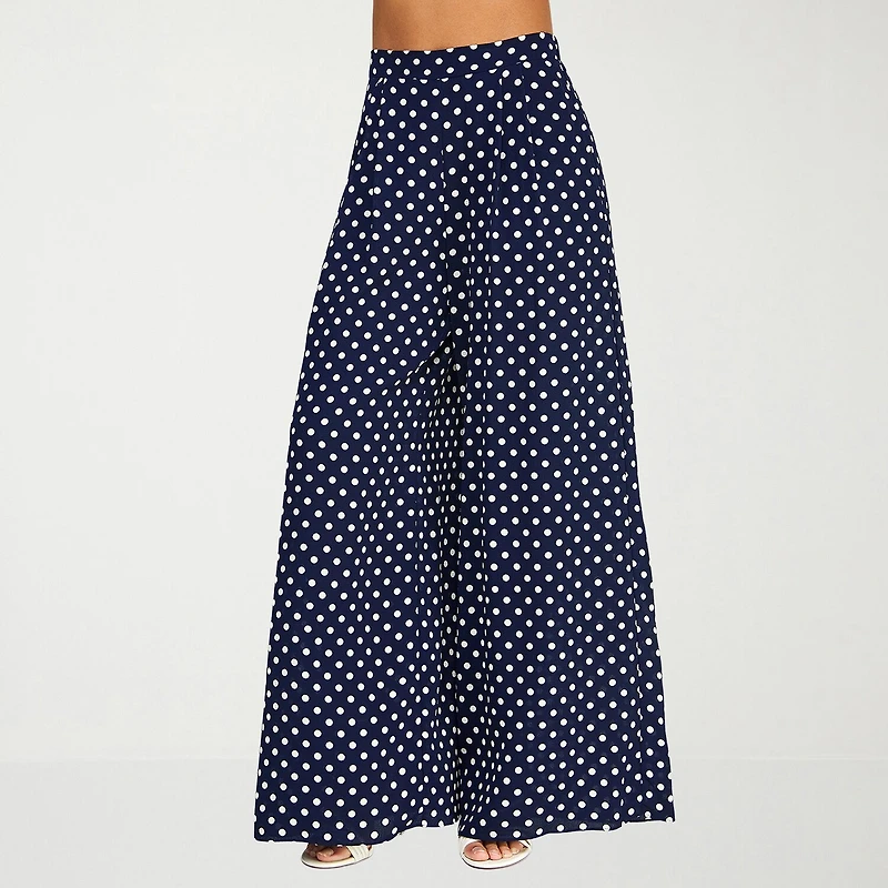 Premier Amour Womens Flare Pull-On Pant