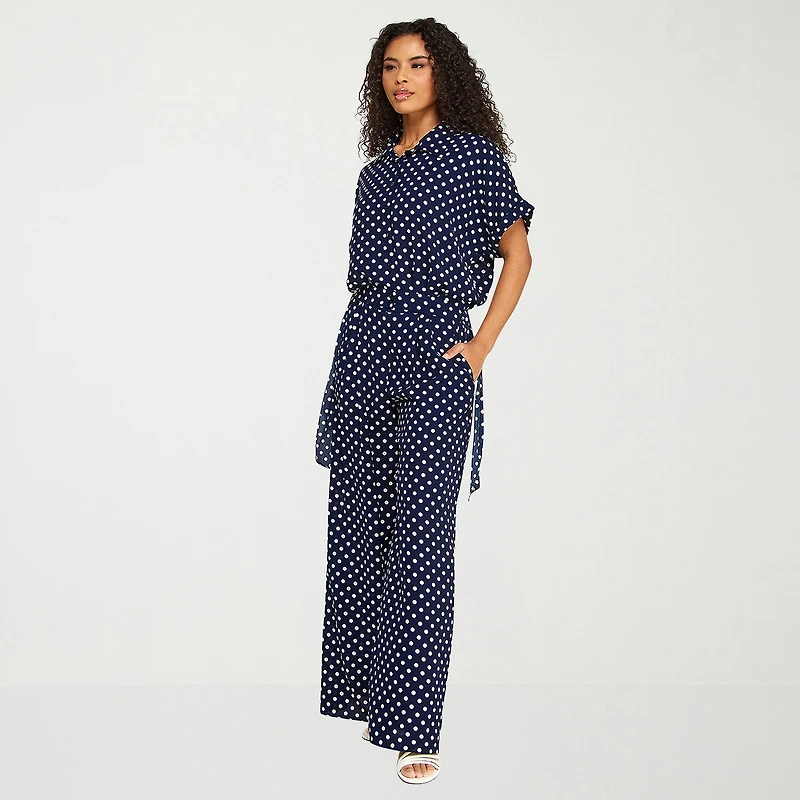 Premier Amour Womens Flare Pull-On Pant