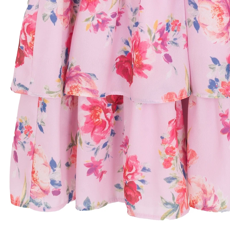 Rare Editions Big Kid Girls Short Sleeve A-Line Dress