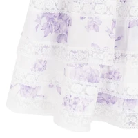 Rare Editions Big Kid Girls Short Sleeve A-Line Dress