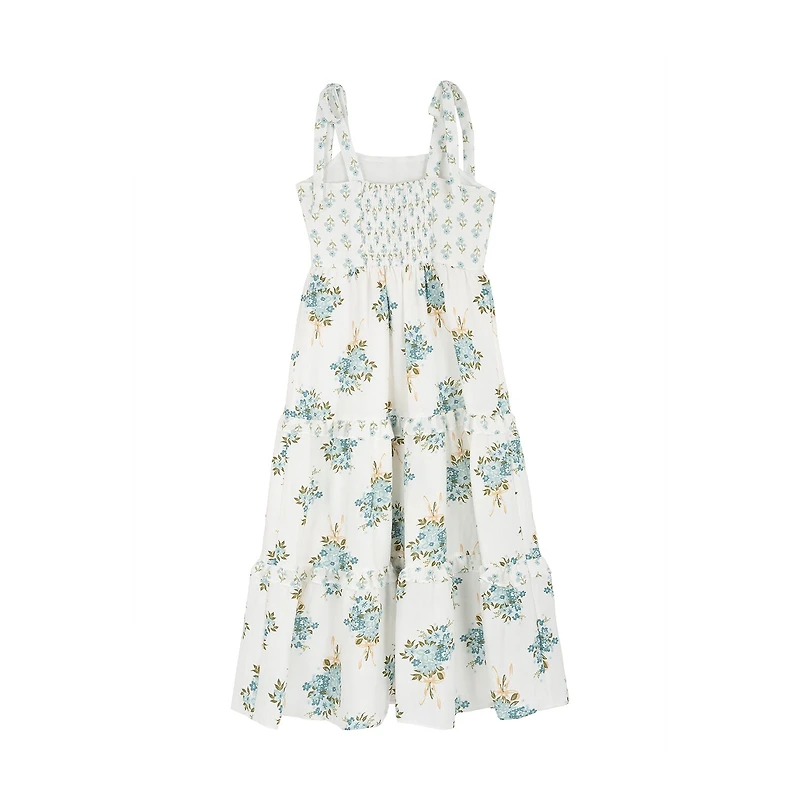 Rare Editions Big Kid Girls Sleeveless Floral Maxi Dress
