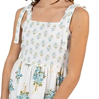 Rare Editions Big Kid Girls Sleeveless Floral Maxi Dress