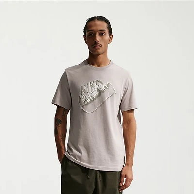 Nike Mens Crew Neck Short Sleeve Regular Fit Graphic T-Shirt