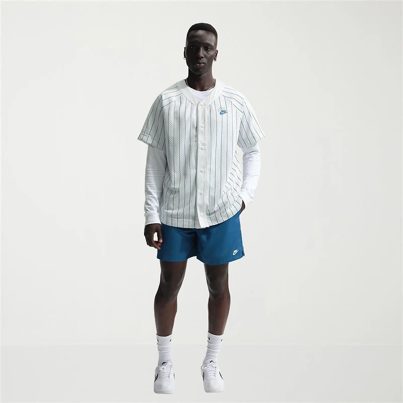 Nike Flow Mens 6" Mid Rise Workout Shorts