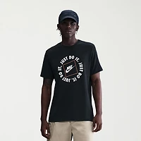 Nike Just Do It Mens Crew Neck Short Sleeve Classic Fit Graphic T-Shirt