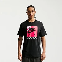 Nike Futura Mens Crew Neck Short Sleeve Classic Fit Graphic T-Shirt