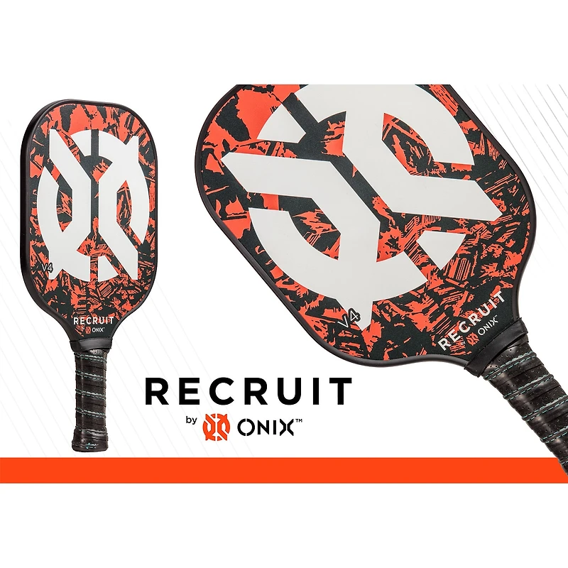 ONIX™ Recruit V4 Pickleball Paddle PICKLEBALL PADDLE