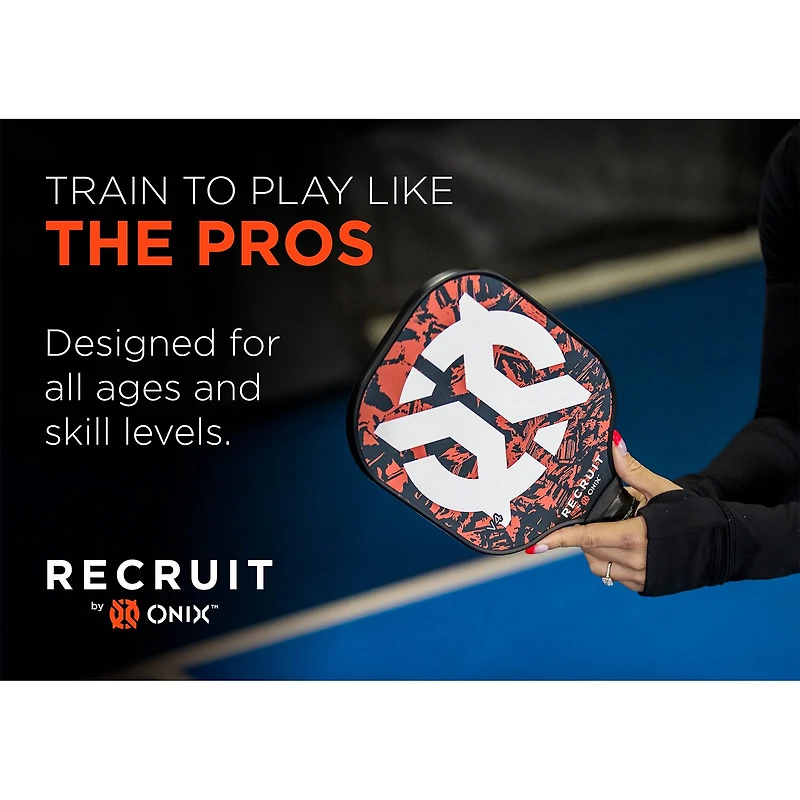 ONIX™ Recruit V4 Pickleball Paddle PICKLEBALL PADDLE