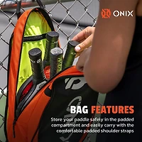 ONIX™ Pickleball Mini Pack Sports Bag