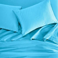 SUPERIOR® Solid Cotton Flannel Warm Winter Deep Pocket Sheet Set