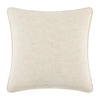 Rose Tree Bronte Square Floral Embroidery Decorative Square Throw Pillow