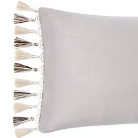 Rose Tree Belle Velvet Decorative Rectangular Throw Pillow
