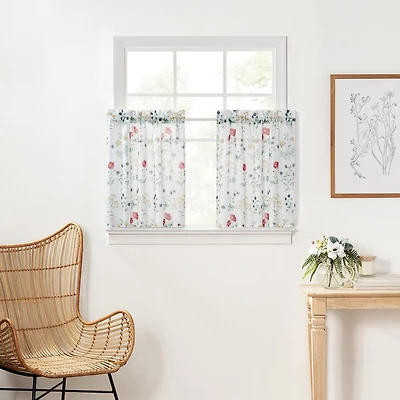 Martha Stewart 2-pc. Rod Pocket Window Tier
