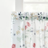 Martha Stewart 2-pc. Rod Pocket Window Tier