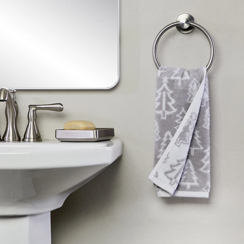 Saturday Knight Mod Tree 2-pc. Embellished Hand Towel
