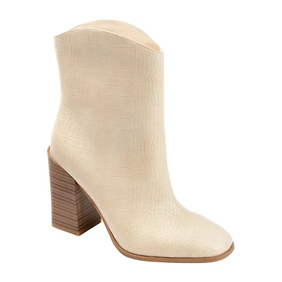 Journee Collection Womens Brekinn Stacked Heel Booties