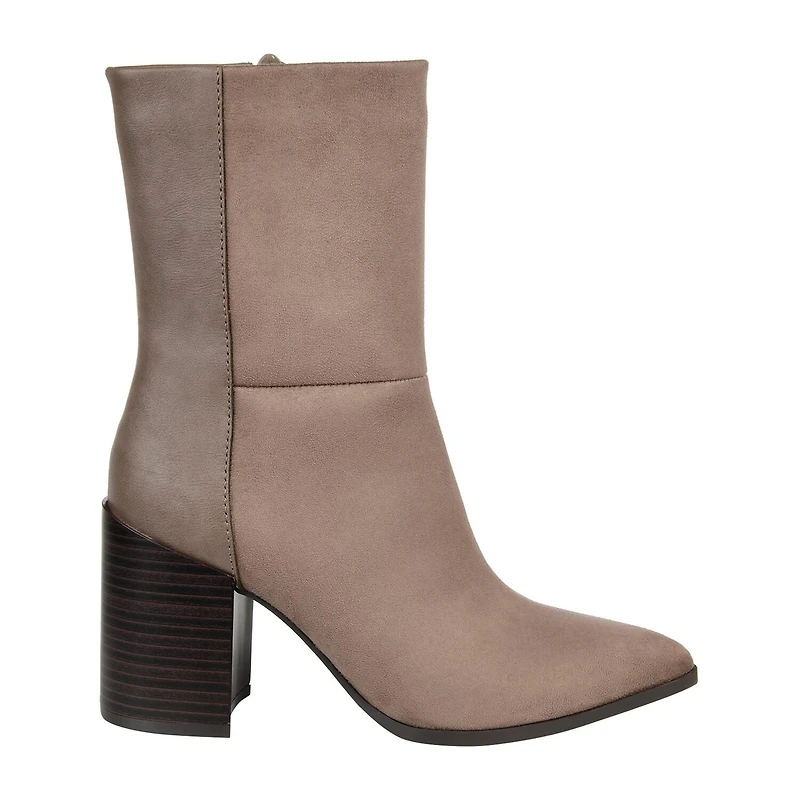 Journee Collection Womens Sharlie Stacked Heel Booties