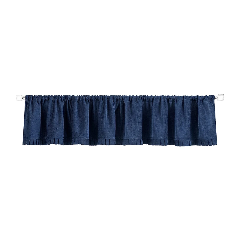 Achim Bordeaux Rod Pocket Federal & Tuck Valance