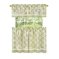 Achim Arlington 3-pc. Rod Pocket Window Tier