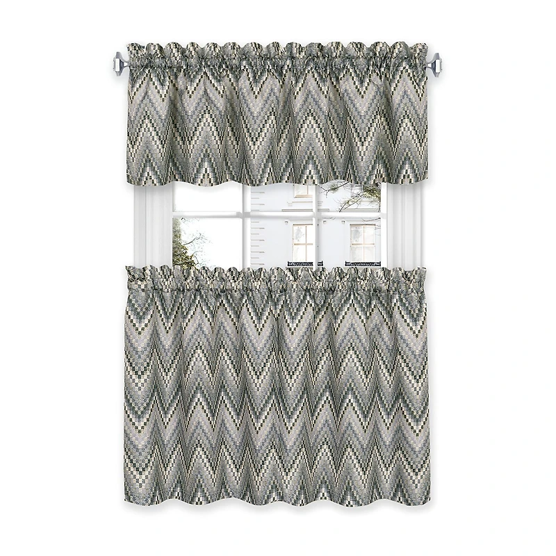 Achim Avery 3-pc. Rod Pocket Window Tier