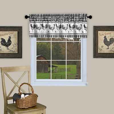 Achim Barnyard Rod Pocket Federal & Tuck Valance