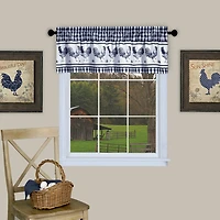 Achim Barnyard Rod Pocket Federal & Tuck Valance