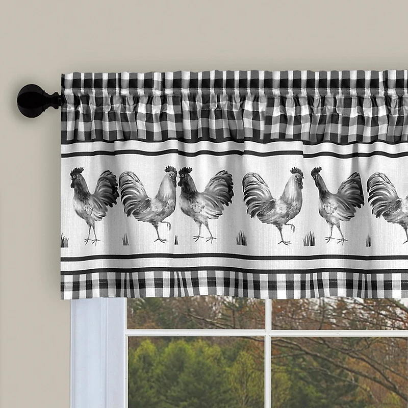Achim Barnyard Rod Pocket Federal & Tuck Valance