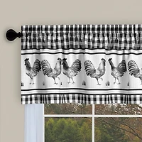 Achim Barnyard Rod Pocket Federal & Tuck Valance