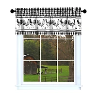 Achim Barnyard Rod Pocket Federal & Tuck Valance