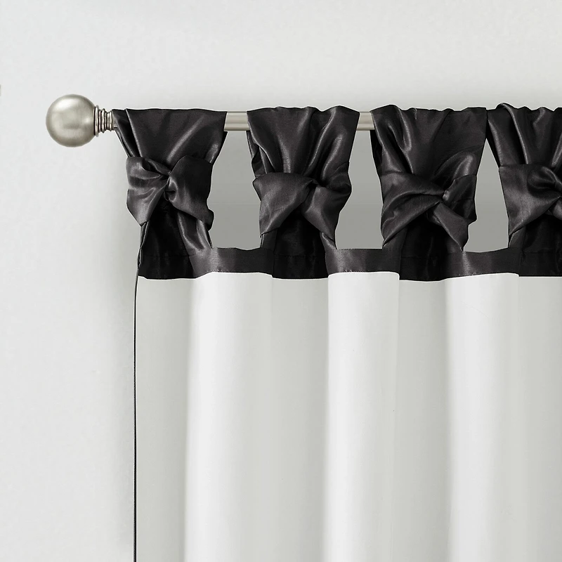 Madison Park Natalie Tab Top 100% Blackout Single Curtain Panel