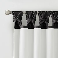 Madison Park Natalie Tab Top 100% Blackout Single Curtain Panel
