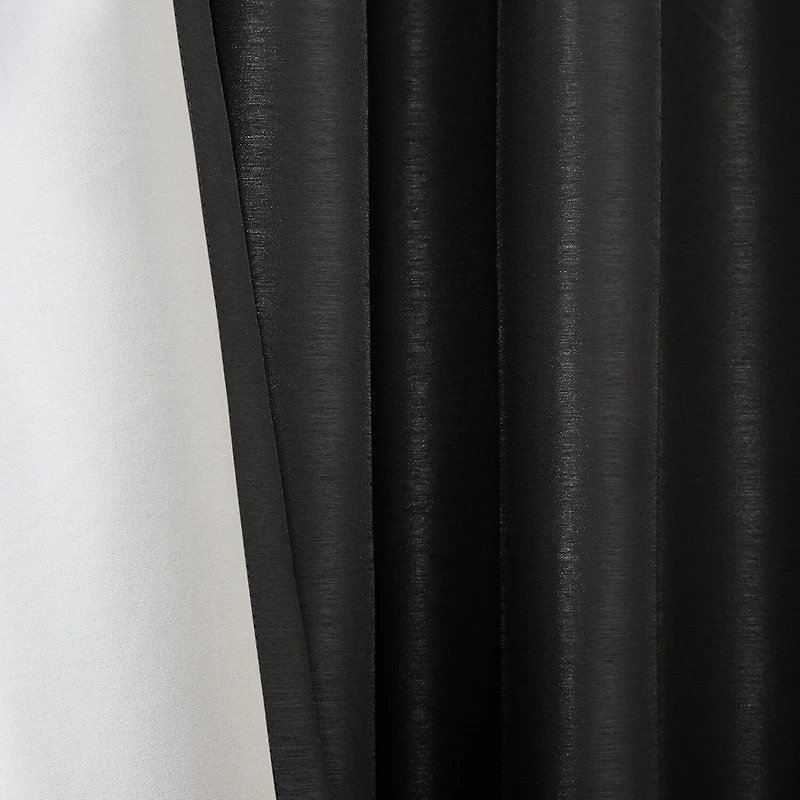 Madison Park Natalie Tab Top 100% Blackout Single Curtain Panel