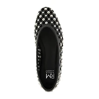 RM Rebecca Minkoff Delta Womens Almond Closed Toe Ballet Flats