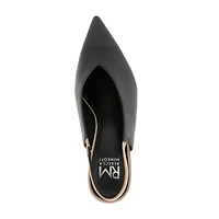 RM Rebecca Minkoff Tiana Womens Pointed Closed Toe Spool Heel Pumps