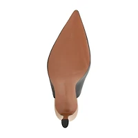 RM Rebecca Minkoff Tiana Womens Pointed Closed Toe Spool Heel Pumps