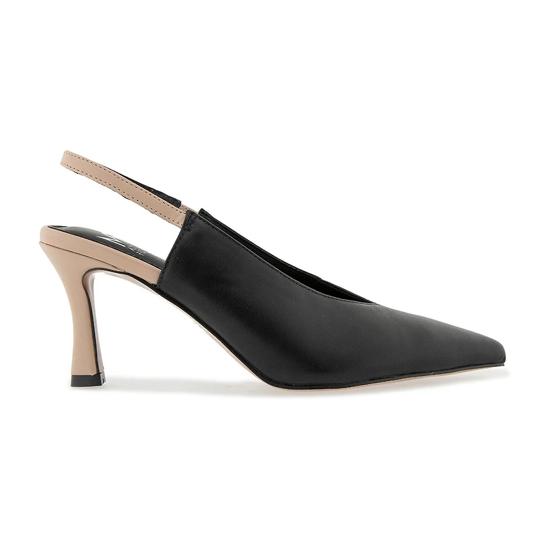 RM Rebecca Minkoff Tiana Womens Pointed Closed Toe Spool Heel Pumps
