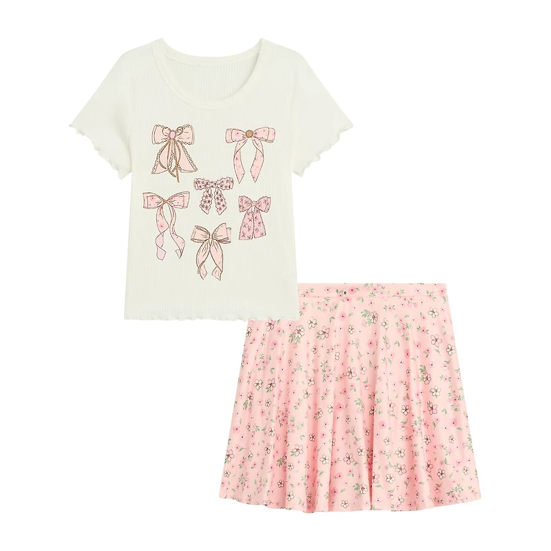 by&by girl Little Girls 2-pc. Skirt Set