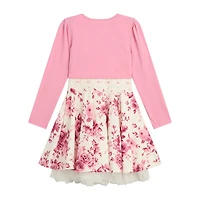 Byer California Big Kid Girls Floral 2-pc. Dress Set