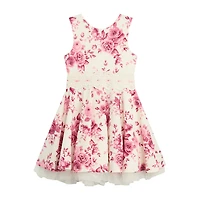 Byer California Big Kid Girls Floral 2-pc. Dress Set