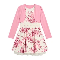 Byer California Big Kid Girls Floral 2-pc. Dress Set