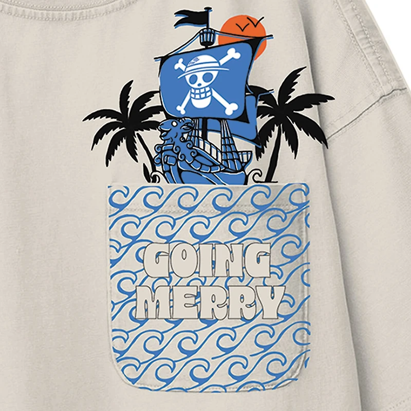 One Piece Little & Big Kid Boys Crew Neck Short Sleeve Oversized Graphic T-Shirt
