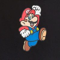 Little & Big Kid Boys Crew Neck Short Sleeve Oversized Super Mario Graphic T-Shirt