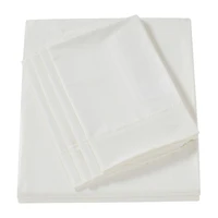 Sweet Home Collection™ Dobby Stripe Microfiber Wrinkle Free Deluxe Sheet Set with Bonus Pillowcases
