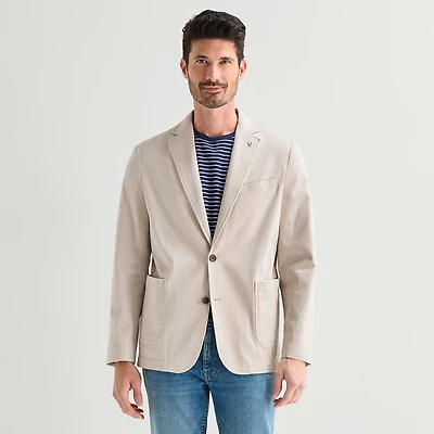 St. John's Bay Mens Stretch Fabric Classic Fit Blazer