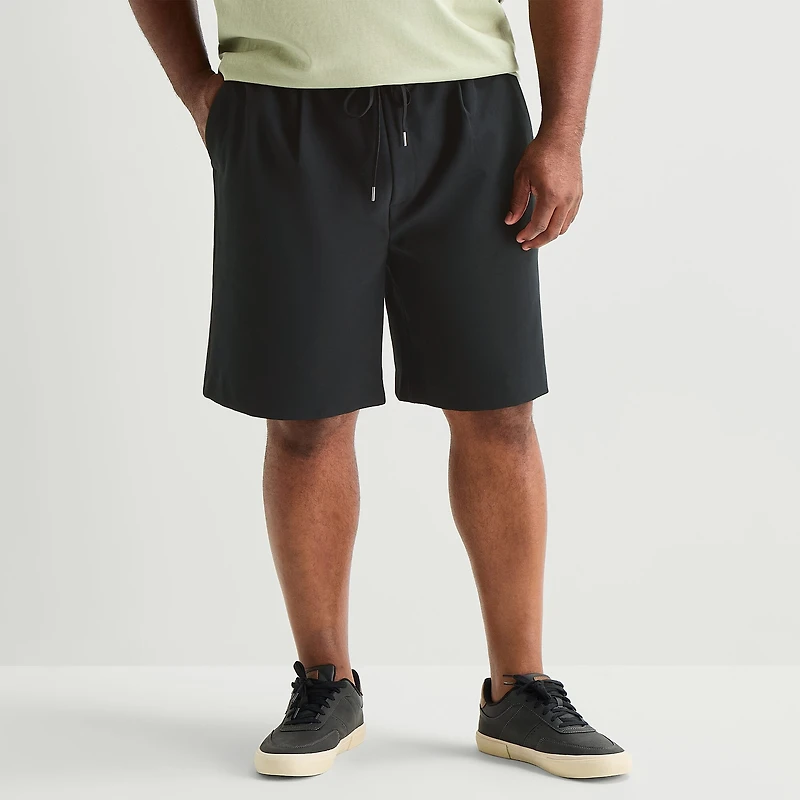Stylus Mens 9 1/2" Big and Tall Pull-On Short