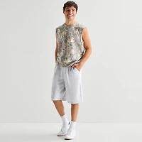 Arizona Baggy Fit Fleece Mens 12" Pull-On Short
