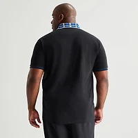 Shaquille O'Neal XLG™ Big and Tall Mens Regular Fit Short Sleeve Polo Shirt