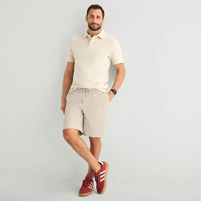 Stylus Relaxed Mens 9 1/2" Pull-On Short