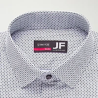 J. Ferrar 360 Stretch Performance Mens Slim Fit Fabric Long Sleeve Dress Shirt