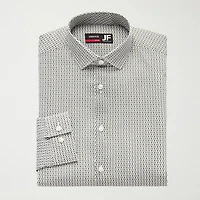 J. Ferrar Ultra Comfort Mens Slim Fit Stretch Fabric Wrinkle Free Long Sleeve Dress Shirt